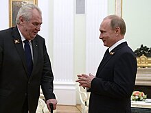 Путин встретится с президентом Чехии