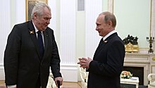 Путин встретится с президентом Чехии