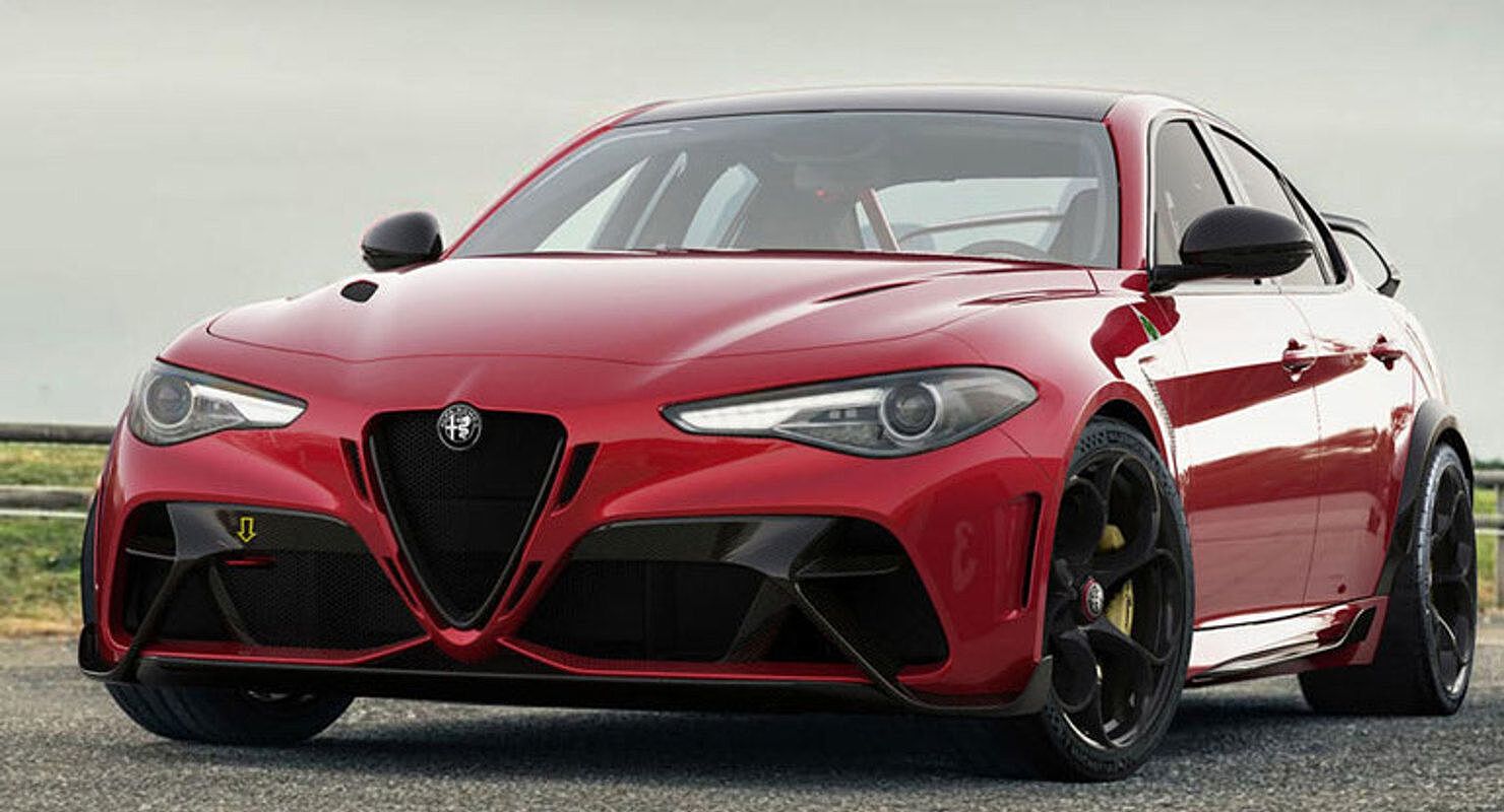 Гонщики «Формулы 1» тестируют Alfa Romeo Giulia GTA