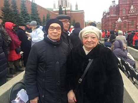 Торжественное мероприятие на Красной площади 7 ноября посетили ветераны из Бибирева