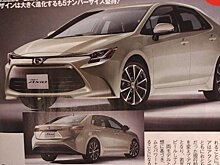 Опубликованы фото новых Toyota Corolla Axio и Fielder