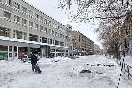 Въезд автомобилям откроют на улицу Ленина в ночь с 9 на 10 февраля в Новосибирске