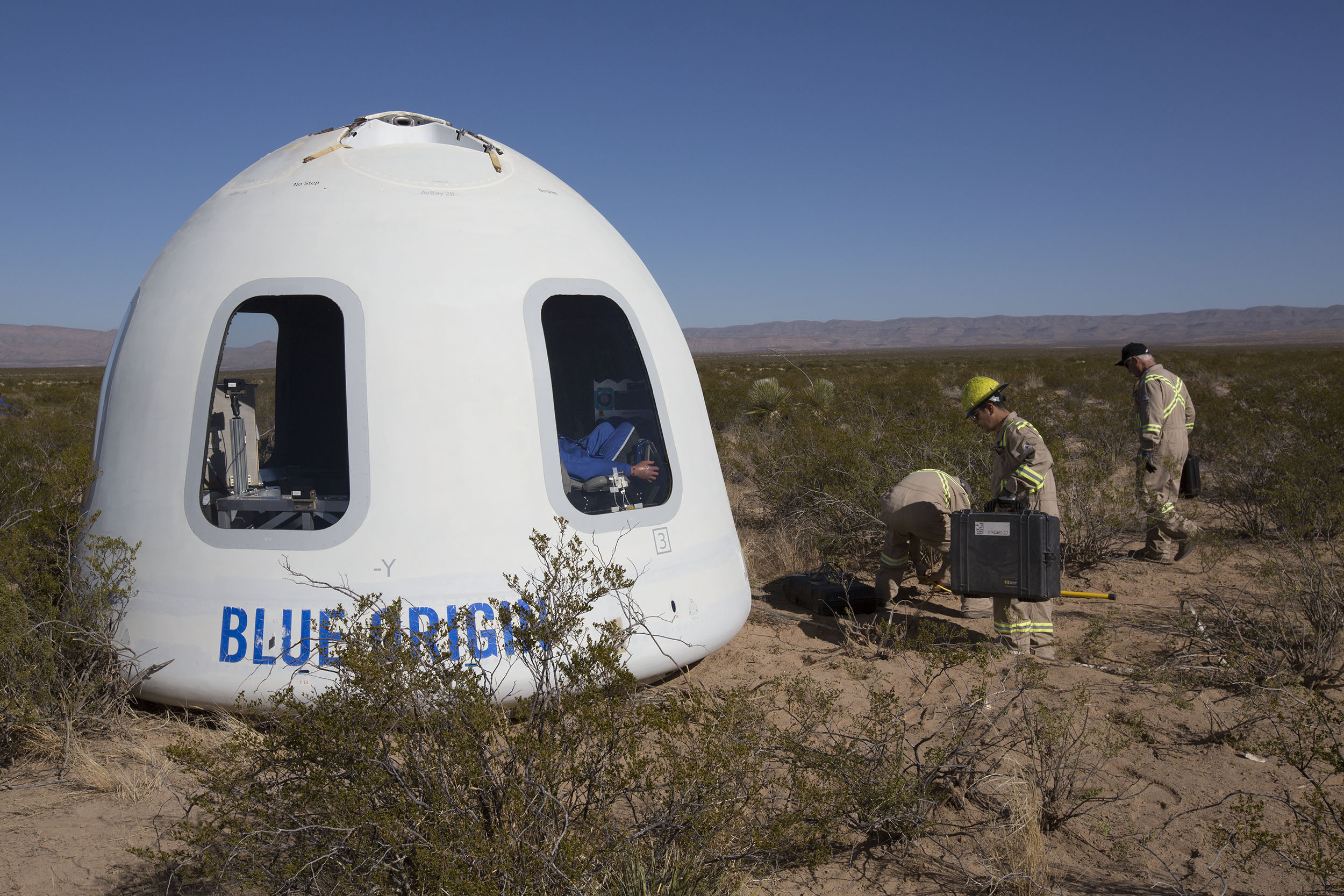 Blue Origin запланировала на 19 мая запуск суборбитального корабля New Shepard