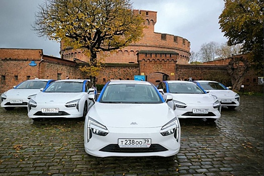 Калининградский каршеринг пополнился электромобилями местного производства