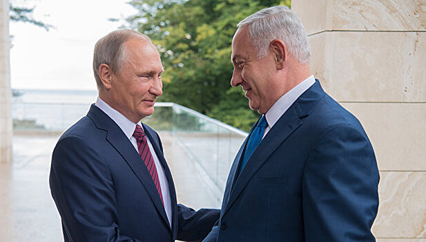 Путин провел телефонные переговоры с Нетаньяху