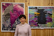 В храме Спаса Нерукотворного Образа проходит выставка картин художницы Екатерины Трофимовой