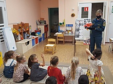 Урок безопасности в детском саду!