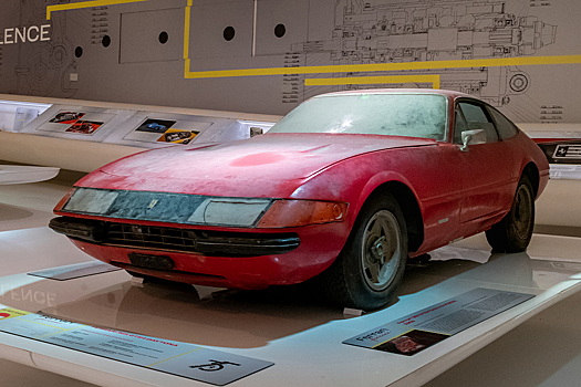В музее Ferrari появилась «брошенная» Daytona