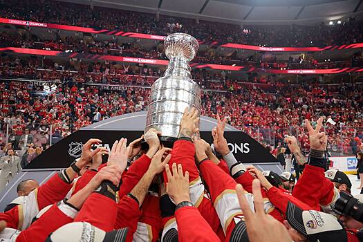 IIHF проигнорировала россиян в постере о победе «Флориды» в Кубке Стэнли