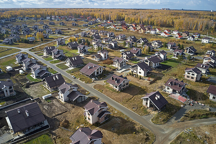 Россияне стали втрое чаще брать ипотеку на строительство частных домов