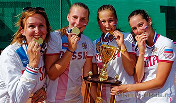 Российские теннисистки выиграли летний юношеский Кубок Европы в категориях U16 и U18