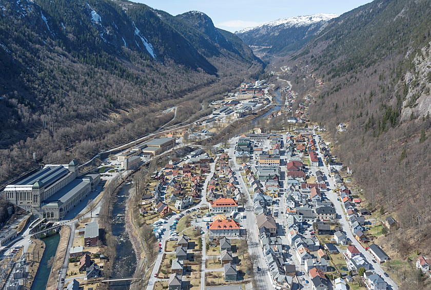 Исторический промышленный комплекс городов Рьюкан и Нутодден (Норвегия)