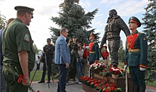 Под Волгоградом открыли памятник участвующим в СВО военным инженерам