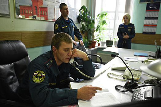 Спасатели проверяют информацию об обрушении дома в центре Москвы