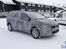 Универсал Dacia Logan MCV замечен во время тестов