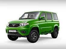 UAZ Patriot обзавелся очень зеленой «лайфстайл» версией