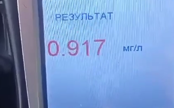В Ряжском районе остановили пьяного 62-летнего водителя