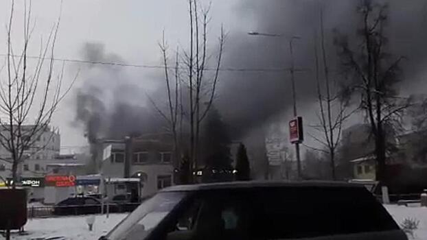 Опубликованы первые видео смертельного пожара в Раменском