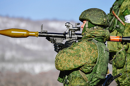 На Сахалине гранатометные расчеты армейского корпуса ВВО поразили условного противника