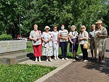 В Гончаровском парке прошла акция ко Дню памяти и скорби