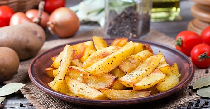 Рецепт приготовления жареной картошки с минимальным количеством масла