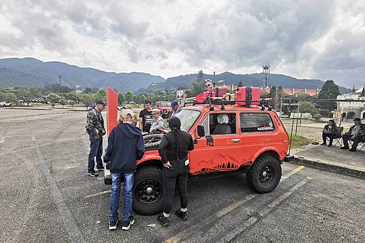 В Колумбии прошел слет любителей автомобилей "Нива" и "Жигули"
