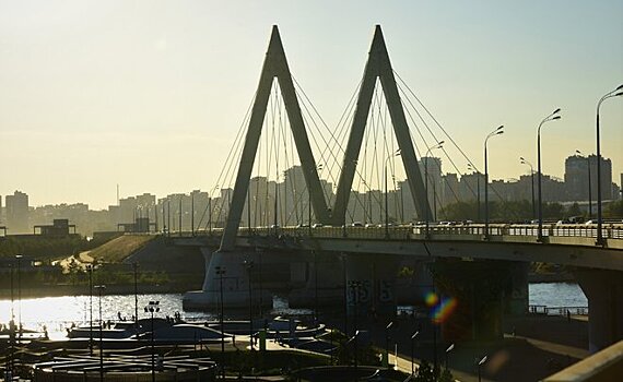 В субботу в Казани ограничат движение по мосту "Миллениум"