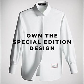 Karl Lagerfeld представят культовые белые рубашки посвященные дизайнеру на выставке Pitti Uomo