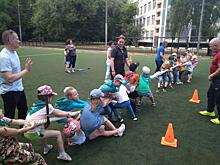 Для детей из «Московской смены» в Бибиреве устраивают соревнования и эстафеты