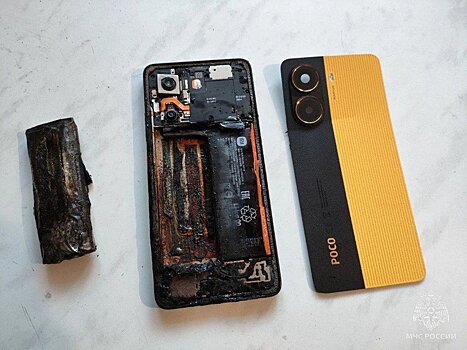 Загоревшийся сотовый телефон чуть не учинил пожар в общежитии в Нолинском районе