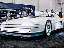 Ferrari Testarossa с начинкой от Tesla — самый спорный проект на SEMA