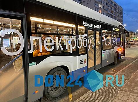 Электробусы в Ростове перевезли больше миллиона пассажиров