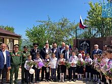 Памятник воинам-землякам, павшим в боях Великой Отечественной войне, открыли в селе Гисик