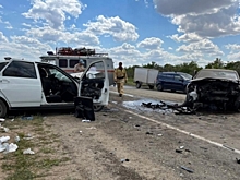 В массовом ДТП под Волгоградом пострадали 6 человек