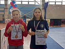 Две воспитанницы клуба «Аврора» из Пушкина стали призерами Всероссийского турнира по самбо