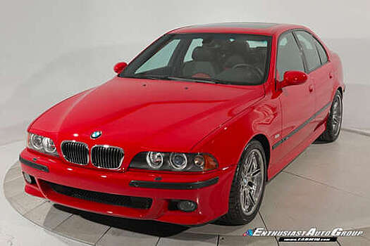 В США выставили на продажу 20-летний BMW M5, который сохранился в состоянии нового