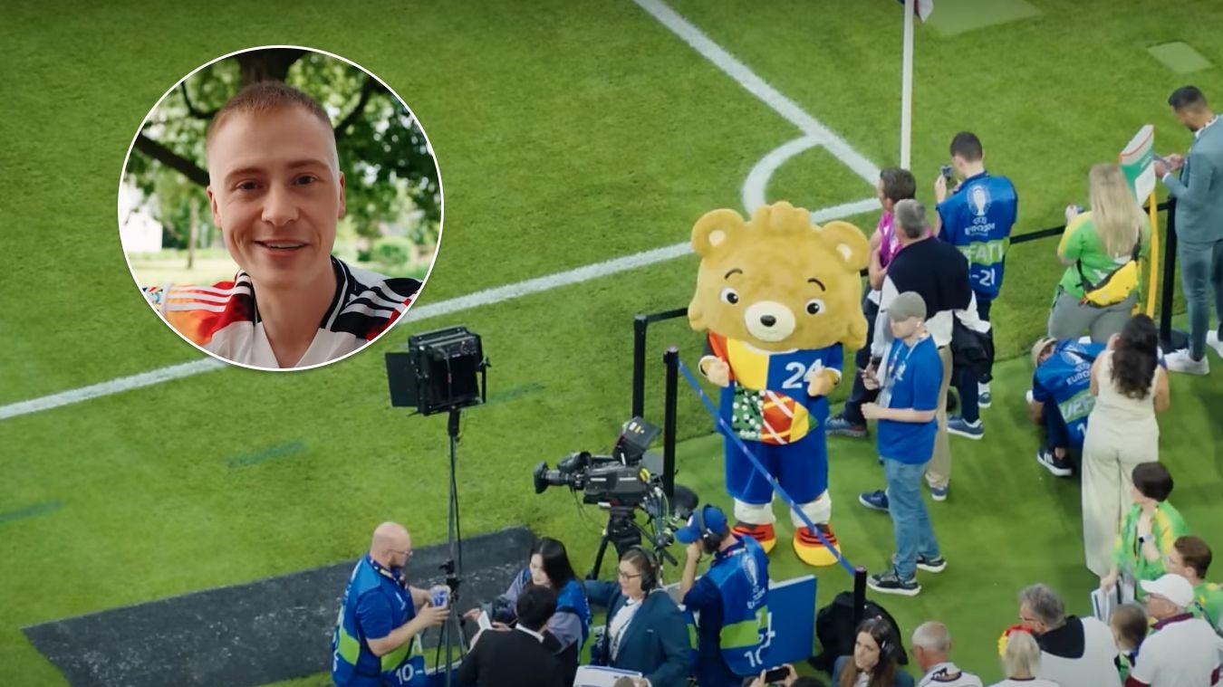 Скандал на Евро-2024, немецкий блогер Марвин Вильдхаге проник на стадион в поддельном костюме маскота, детали, подробности