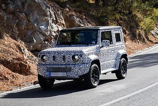 Компания Suzuki вывела на дороги новое поколение Jimny