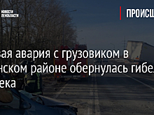 Лобовая авария с грузовиком в Гатчинском районе обернулась гибелью человека