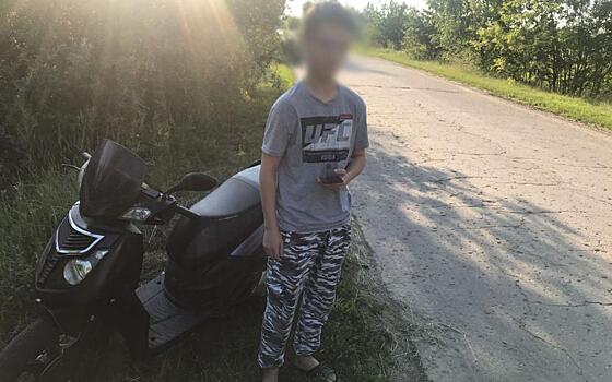 В Спасском районе выявили 3 подростков за рулём мотоциклов