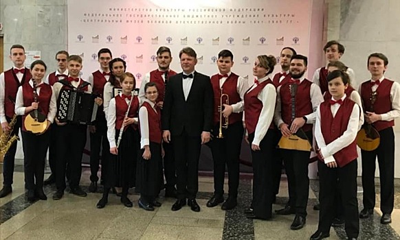 Молодежный оркестр «Доминанта» выступил в Музее Победы