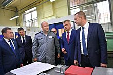 Роман Бусаргин посетил заводы радиоэлектронной промышленности «Алмаз-Фазотрон» и КБПА