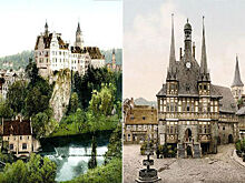 Редкие цветные фотографии довоенной Германии