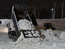 "Как 300 олимпийских бассейнов": из Кировского и Московского районов Казани вывезли более 67 тысяч тонн снега