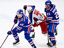 Хоккейный ЦСКА проиграл на выезде СКА