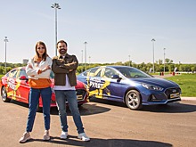 Автомобили Hyundai - в телешоу «Звезды рулят»