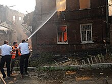 Названа вероятная причина пожара в Ростове-на-Дону