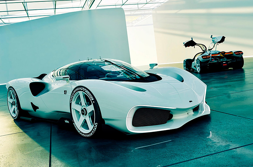 Nilu. Александр Селипанов, бывший дизайнер Koenigsegg, Bugatti и Genesis, показал первое творение собственной компании. Новинку снабдили углепластиковым монококом, подрамниками из алюминия с покрытием керамикой и подвесками push-rod. Тормоза — углеродокерамические Brembo.