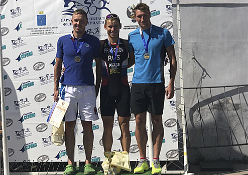 Армейские спортсмены выиграли 5 наград на чемпионате России по триатлону в спринтерской дистанции и эстафете