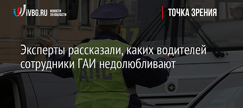 Эксперты рассказали, каких водителей сотрудники ГАИ недолюбливают